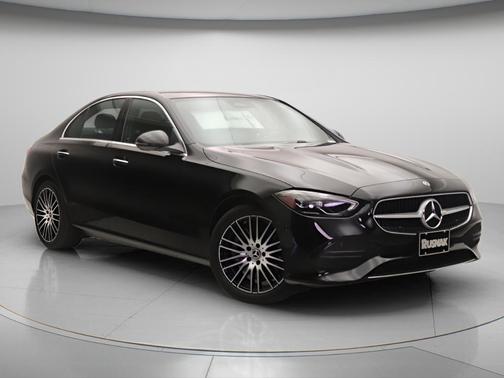 Black 2026 Mercedes-Benz C-Class C 300 4MATIC