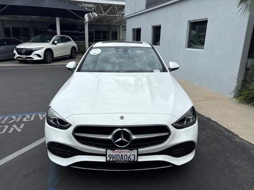 Polar White 2023 Mercedes-Benz C-Class C 300