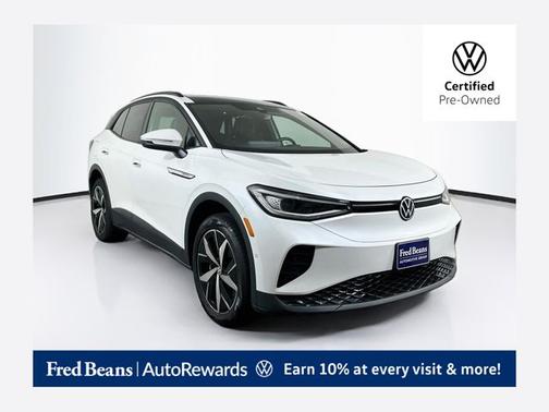 Opal White Pearl Effect 2023 Volkswagen ID.4 Pro S