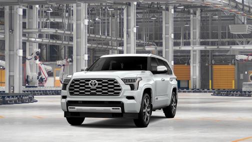 Wind Chill Pearl 2026 Toyota Sequoia Capstone