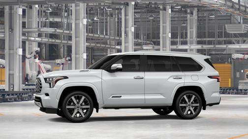 Wind Chill Pearl 2026 Toyota Sequoia Capstone