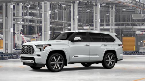 Wind Chill Pearl 2026 Toyota Sequoia Capstone