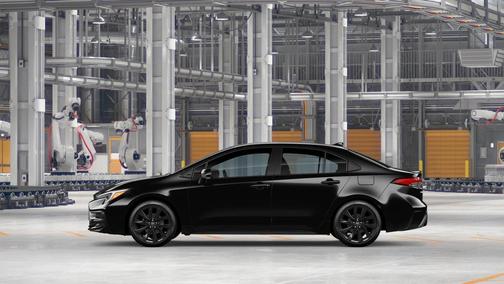 Midnight Black Metallic 2026 Toyota Corolla SE