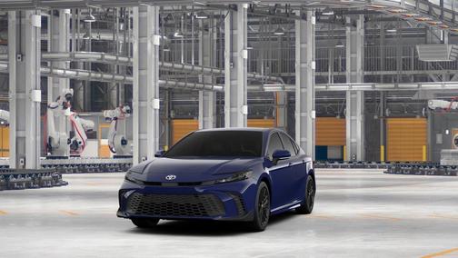 Reservoir Blue 2026 Toyota Camry SE