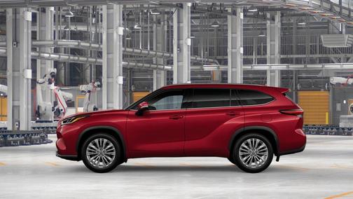 Ruby Flare Pearl 2026 Toyota Highlander Platinum