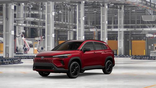 Soul Red Crystal  [extra_cost_color] 2026 Toyota Corolla Hybrid SE