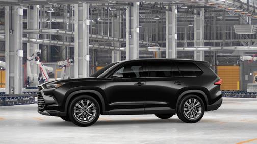 Midnight Black Metallic 2026 Toyota Grand Highlander Platinum