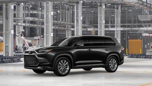Midnight Black Metallic 2026 Toyota Grand Highlander Platinum