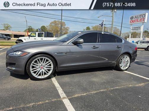 Gray 2018 Jaguar XF 35t Prestige