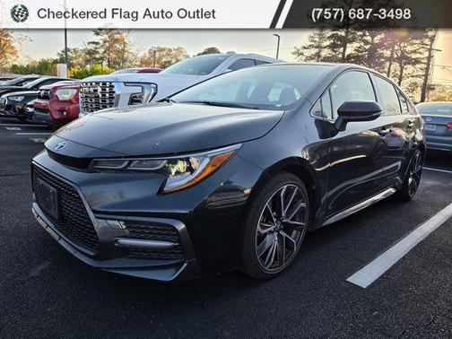 Black Sand Pearl 2022 Toyota Corolla SE