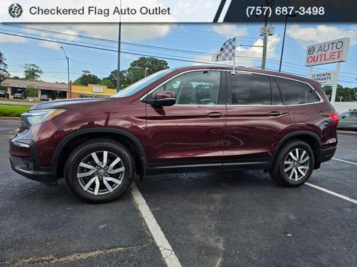 Deep Scarlet Pearl 2021 Honda Pilot AWD EX-L