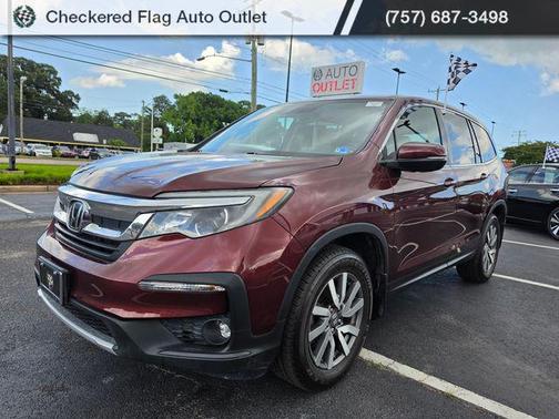 Deep Scarlet Pearl 2021 Honda Pilot AWD EX-L