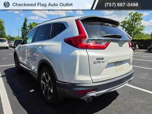White Diamond Pearl 2018 Honda CR-V Touring