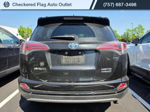 Black Sand Pearl 2017 Toyota RAV4 Hybrid Limited
