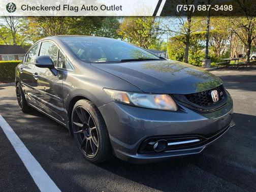 Polished Metal Metallic 2013 Honda Civic Si
