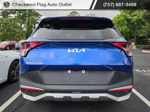 Sapphire Blue 2023 Kia Sportage EX