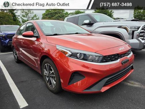 Fire Orange 2022 Kia Forte LXS