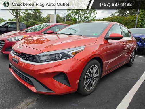 Fire Orange 2022 Kia Forte LXS