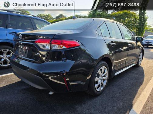 Midnight Black Metallic 2024 Toyota Corolla LE