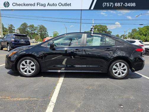 Midnight Black Metallic 2024 Toyota Corolla LE