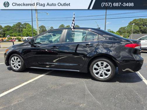 Midnight Black Metallic 2024 Toyota Corolla LE