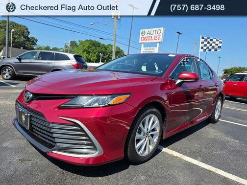 Ruby Flare Pearl 2021 Toyota Camry LE