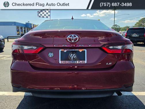 Ruby Flare Pearl 2021 Toyota Camry LE