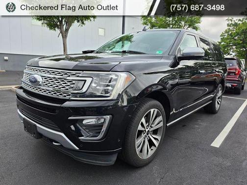 AGATE BLACK METALLIC 2020 Ford Expedition Max Platinum