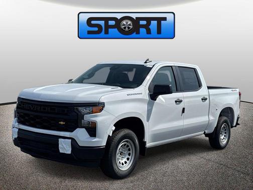 Summit White 2026 Chevrolet Silverado 1500 WT