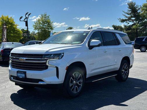 Iridescent Pearl Tricoat 2022 Chevrolet Tahoe LT