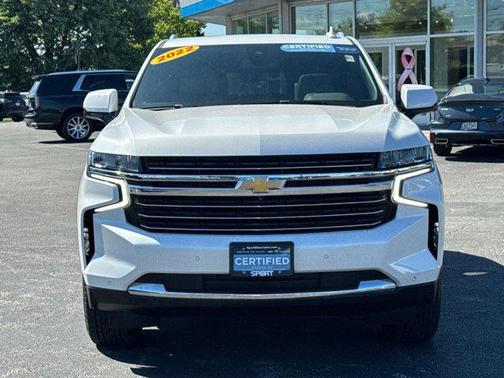 Iridescent Pearl Tricoat 2022 Chevrolet Tahoe LT