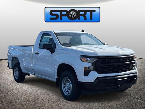 Summit White 2026 Chevrolet Silverado 1500 WT