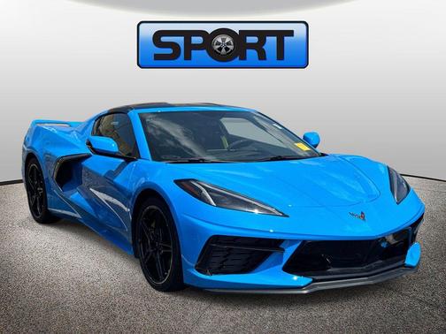 Rapid Blue 2023 Chevrolet Corvette Stingray w/1LT