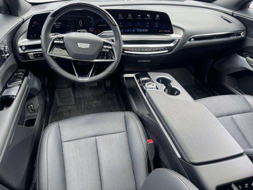 Radiant Red Tintcoat 2025 Cadillac LYRIQ Luxury