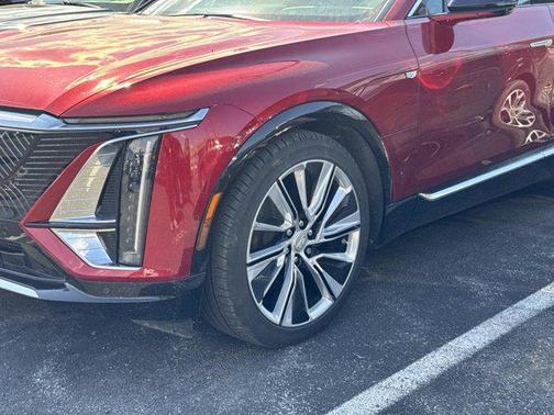 Radiant Red Tintcoat 2025 Cadillac LYRIQ Luxury
