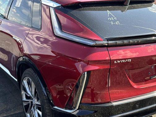 Radiant Red Tintcoat 2025 Cadillac LYRIQ Luxury