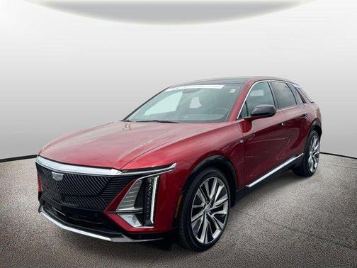 Radiant Red Tintcoat 2025 Cadillac LYRIQ Luxury