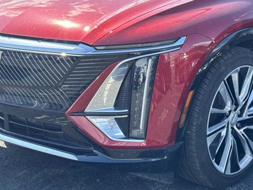 Radiant Red Tintcoat 2025 Cadillac LYRIQ Luxury