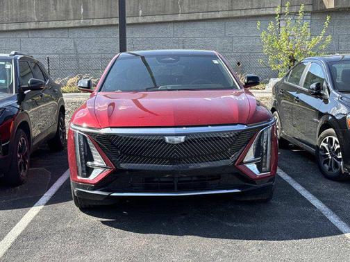 Radiant Red Tintcoat 2025 Cadillac LYRIQ Luxury