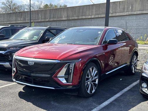 Radiant Red Tintcoat 2025 Cadillac LYRIQ Luxury
