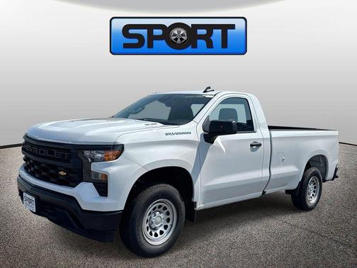 Summit White 2026 Chevrolet Silverado 1500 WT