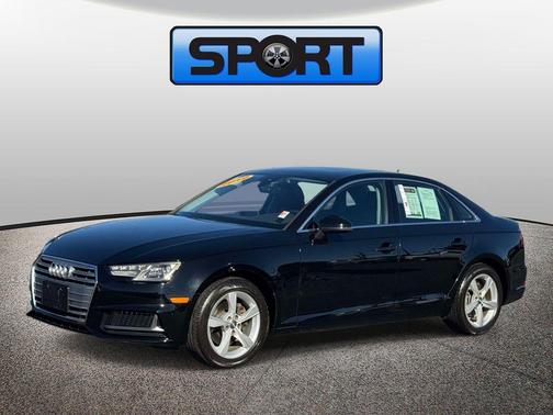 Brilliant Black 2019 Audi A4 2.0T Premium