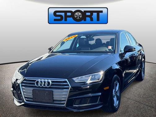Brilliant Black 2019 Audi A4 2.0T Premium