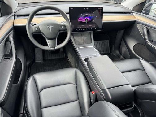 Solid Black 2024 Tesla Model Y Long Range Dual Motor All-Wheel Drive