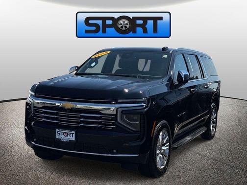 Black 2025 Chevrolet Suburban Premier