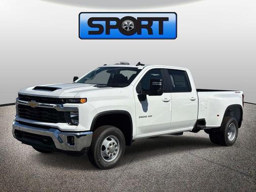 Summit White 2026 Chevrolet Silverado 3500 LT