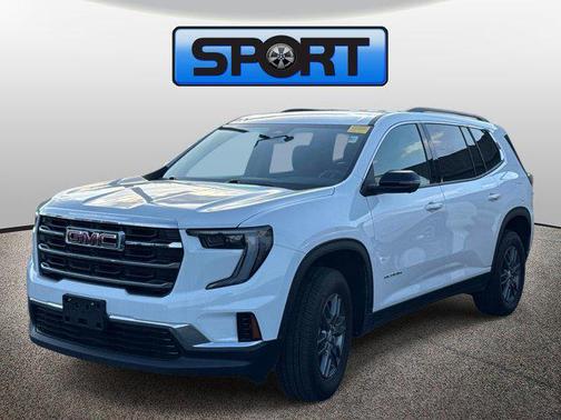 Summit White 2025 GMC Acadia FWD Elevation