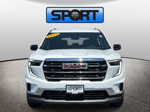 Summit White 2025 GMC Acadia FWD Elevation