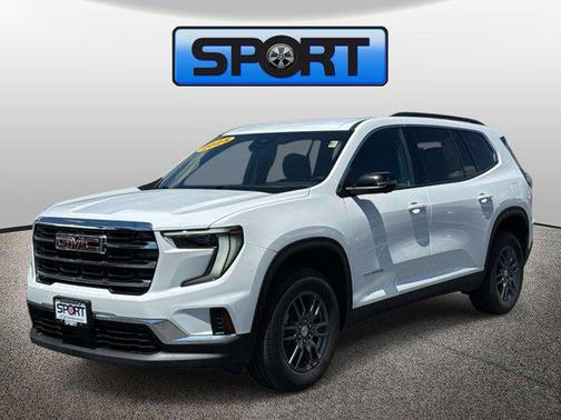Summit White 2025 GMC Acadia FWD Elevation