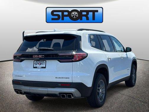 Summit White 2025 GMC Acadia FWD Elevation